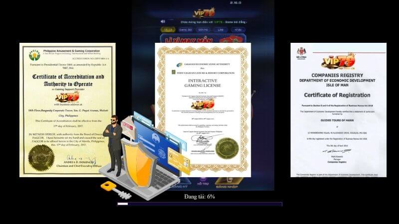 Giới thiệu nguồn gốc và giấy chứng nhận pháp lý Vip79